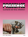 PRESENCE-TELEOPERATORS AND VIRTUAL ENVIRONMENTS封面